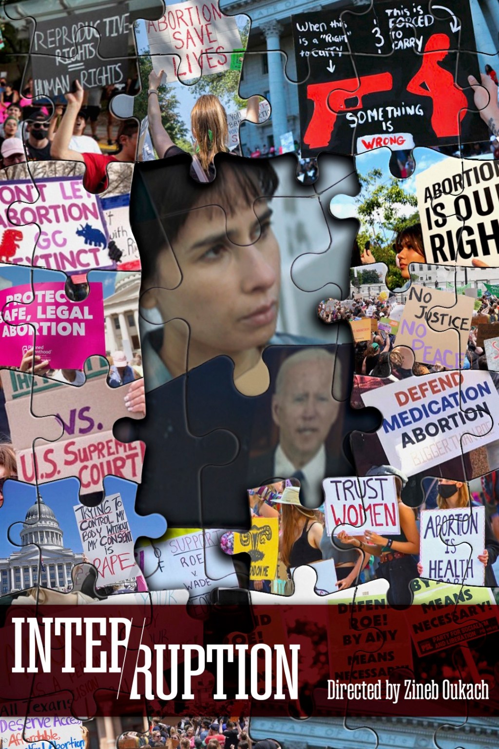 Zineb Oukach’s OSCAR qualifying INTERRUPTION – A female activist in a patriarchal society seeks an abortion until her plans are interrupted by Roe vs Wade 